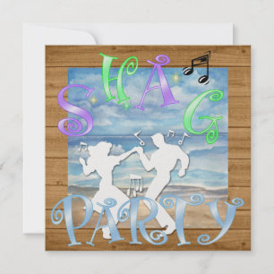 Shag - Dance-Party Einladung