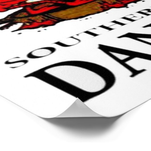 Shag Southern Fried Dancing Crispy Poster (Ecke)