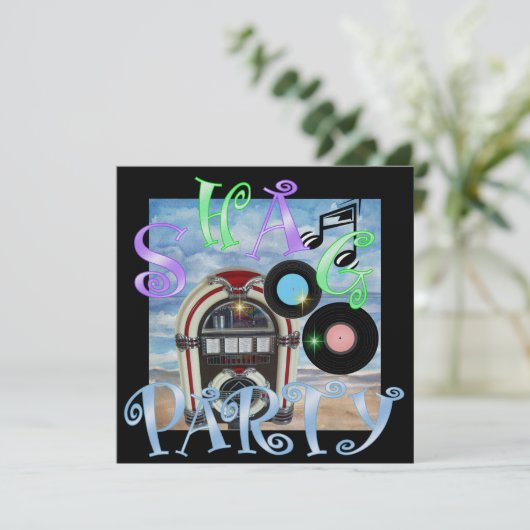 Shag - SRF Einladung (Stehend Vorderseite)