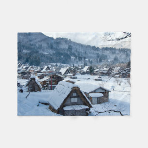 Shagawa River Valley Gifu Japan Fleecedecke