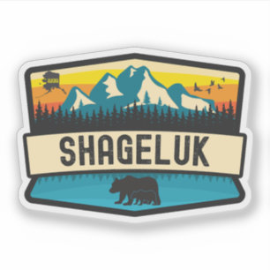 Shageluk, Alaska Aufkleber