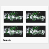 ShaggieTv-Aufkleber Rechteckiger Aufkleber (Blatt)