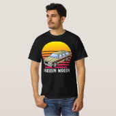 Shaggin Wagon Vintag Station Wagon T-Shirt (Vorne ganz)