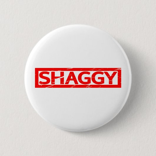Shaggy-Briefmarke Button (Vorderseite)