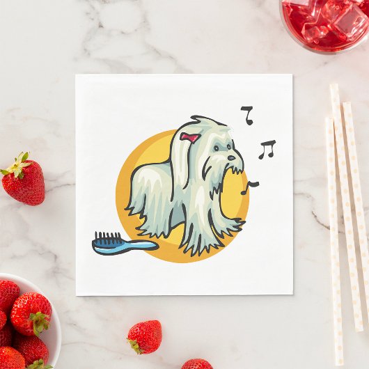 Shaggy Dog Serviette