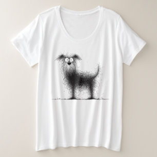 Shaggy dog - Zotteliger Doodle-Hund Große Größe T-Shirt