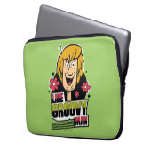 Shaggy "Like Groovy Man" Grafik Laptopschutzhülle (Vorderseite Links)