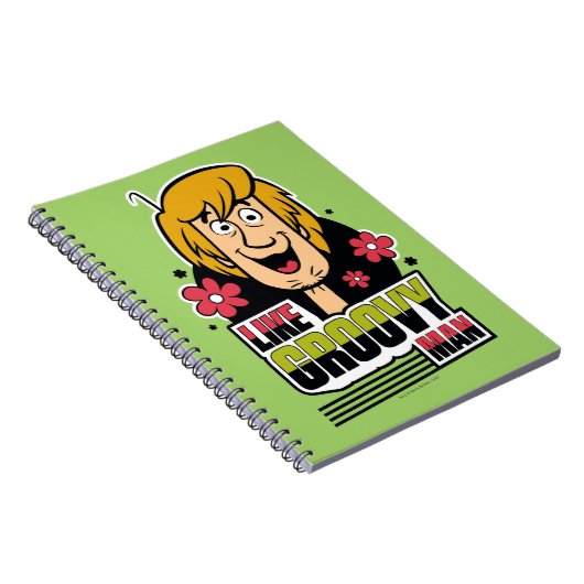 Shaggy "Like Groovy Man" Grafik Notizblock (Rechte Seite)