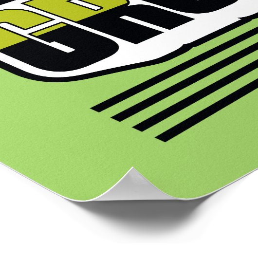 Shaggy "Like Groovy Man" Grafik Poster (Ecke)