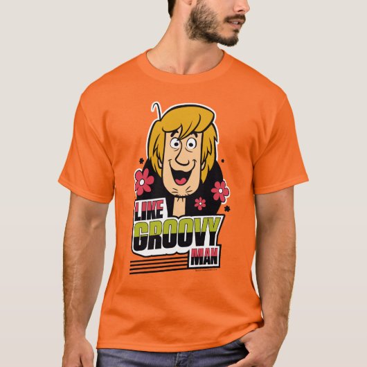 Shaggy "Like Groovy Man" Grafik T-Shirt (Vorderseite)