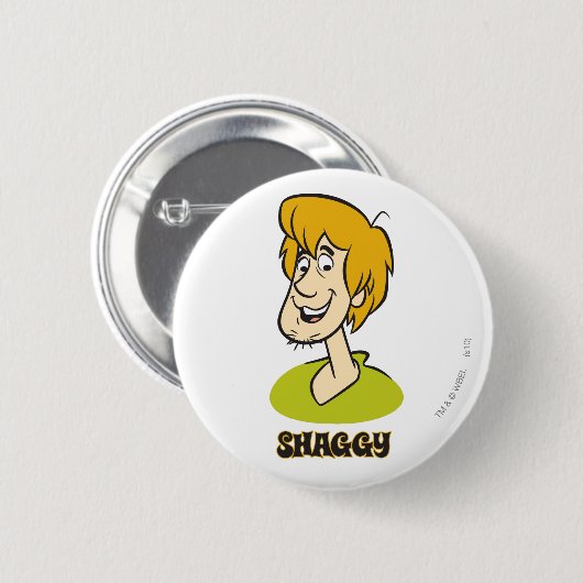 Shaggy Name Graphic Button (Vorne & Hinten)