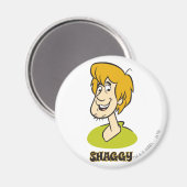 Shaggy Name Graphic Magnet (Vorderseite/Rückseite)
