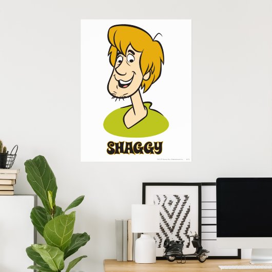 Shaggy Name Graphic Poster (Heimbüro)