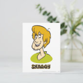 Shaggy Name Graphic Postkarte (Stehend Vorderseite)