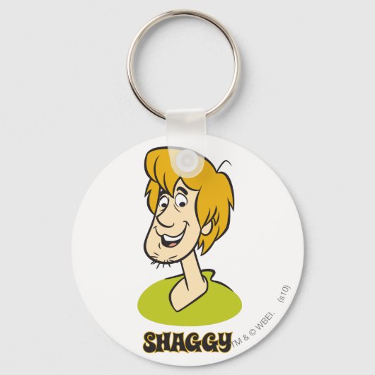 Shaggy Name Graphic Schlüsselanhänger (Vorderseite)