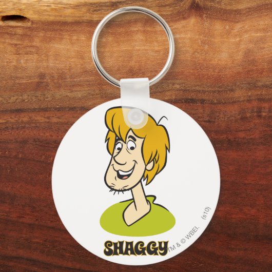 Shaggy Name Graphic Schlüsselanhänger (Vorderseite)