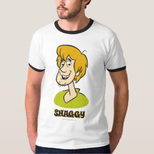Shaggy Namensgraphik T-Shirt