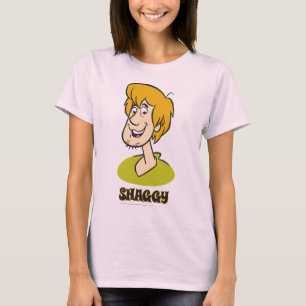 Shaggy Namensgraphik T-Shirt