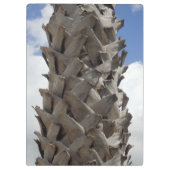 Shaggy Palm Tree Clipboard Klemmbrett (Rückseite)