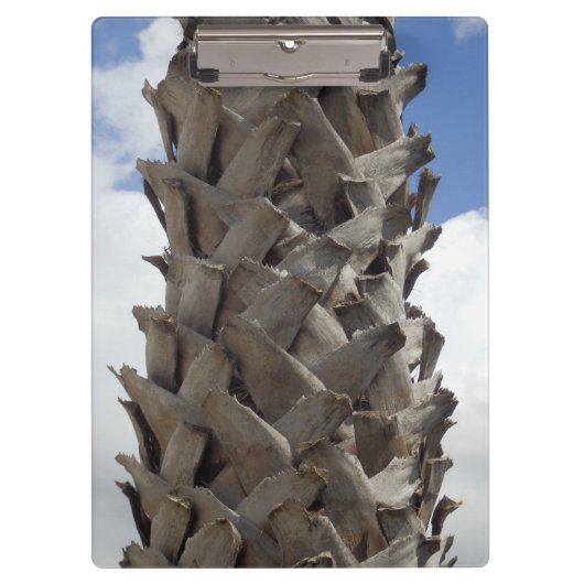 Shaggy Palm Tree Clipboard Klemmbrett (Vorderseite)