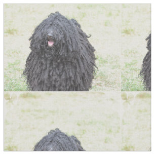 Shaggy Puli Hund Stoff