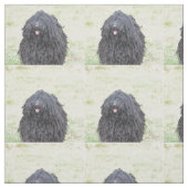 Shaggy Puli Hund Stoff (Muster)