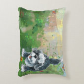 Shaggy Sheep Dog Dekokissen (Vorderseite(Vertikal))