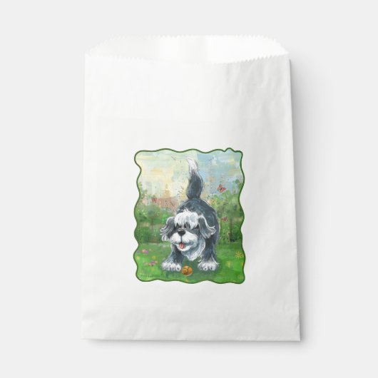 Shaggy Sheep Dog Geschenktütchen (Vorderseite)