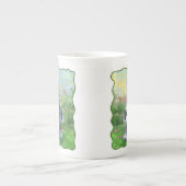 Shaggy Sheep Dog Porzellantasse (Vorderseite)