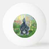 Shaggy Sheep Dog Tischtennisball (Rückseite)