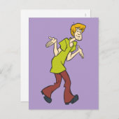 Shaggy Shrug Postkarte (Vorne/Hinten)
