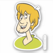 Shaggy Smiling Aufkleber (Vorderseite)