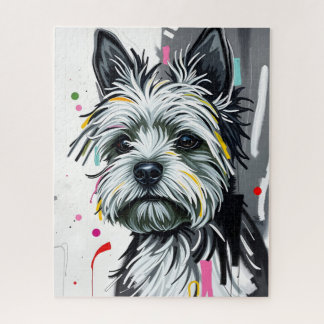 Shaggy Terrier Dog Puzzle
