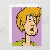 Shaggy überrascht postkarte (Vorne/Hinten)