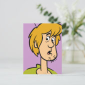 Shaggy überrascht postkarte (Stehend Vorderseite)