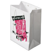 Shaggy und Scooby Doo Meddling Kids Punk Kontur Mittlere Geschenktüte (Vorderseite Schrägansicht)