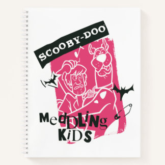Shaggy und Scooby Doo Meddling Kids Punk Kontur Notizblock
