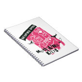 Shaggy und Scooby Doo Meddling Kids Punk Kontur Notizblock (Rechte Seite)