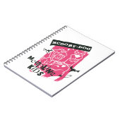 Shaggy und Scooby Doo Meddling Kids Punk Kontur Notizblock (Linke Seite)