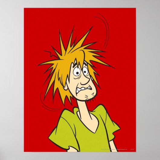 Shaggy verängstigt poster (Vorne)