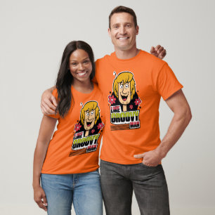 Shaggy "wie starker Mann-" Grafik T-Shirt