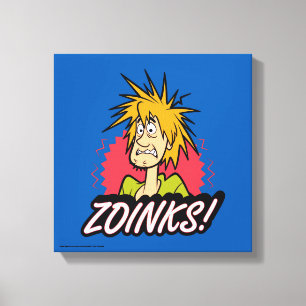 Shaggy "Zoinks!" Grafik Leinwanddruck