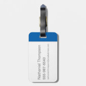 Shaggy "Zoinks"! grafisch Gepäckanhänger (Rückseite vertikal)