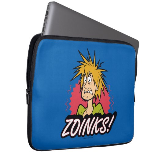 Shaggy "Zoinks"! grafisch Laptopschutzhülle (Vorne Rechts)