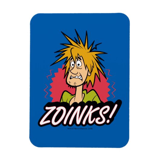 Shaggy "Zoinks"! grafisch Magnet (Vertikal)