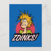 Shaggy "Zoinks"! grafisch Postkarte (Vorderseite)