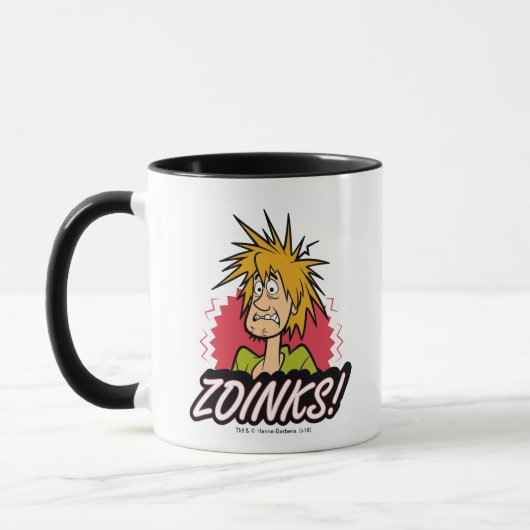 Shaggy "Zoinks"! grafisch Tasse (Links)