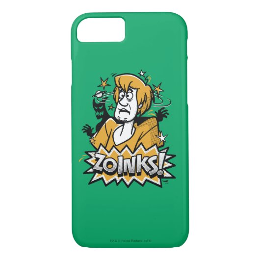 Shaggy "Zoinks"! Halftone Graphic Case-Mate iPhone Hülle (Rückseite)