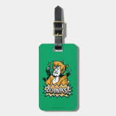 Shaggy "Zoinks"! Halftone Graphic Gepäckanhänger (Vorderseite vertikal)