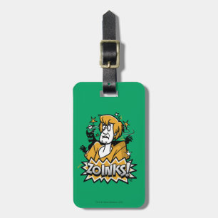 Shaggy "Zoinks"! Halftone Graphic Gepäckanhänger